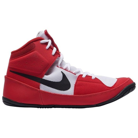 Nike Shoes Nike Fury Red White Black Men Mma Combat Boxing Wrestle
